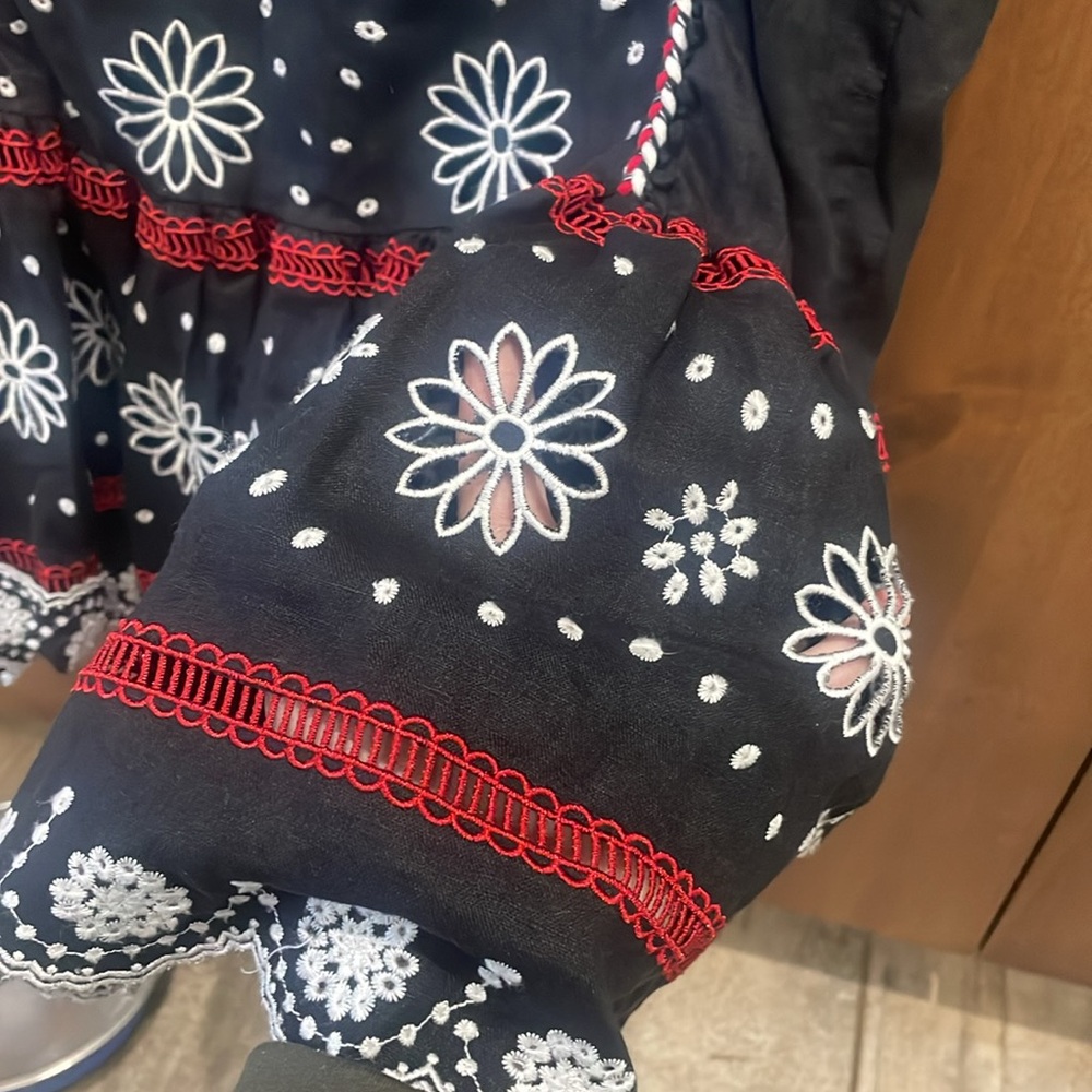 Veronica Beard Embroidered Beaded Dress - Picture 12 of 13